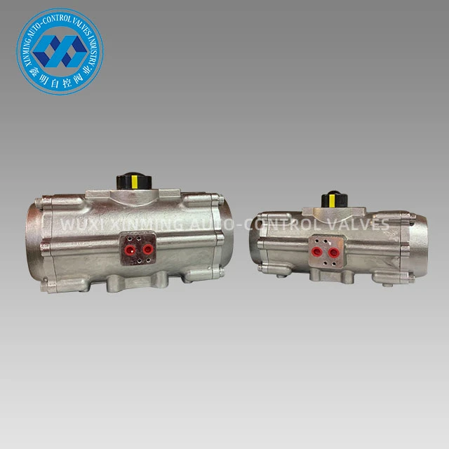 SS pneumatic rotary actuator