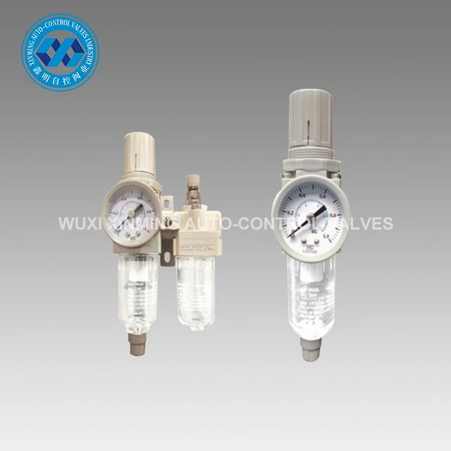 Luftfilterregulator med trykkmåler