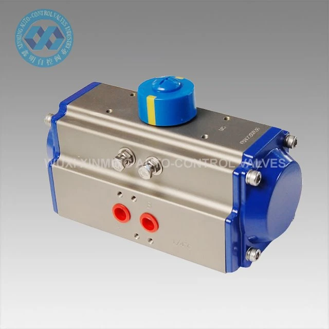 Dobbeltvirkende pneumatisk roterende aktuator