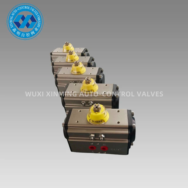 Vinkelreise pneumatisk aktuator