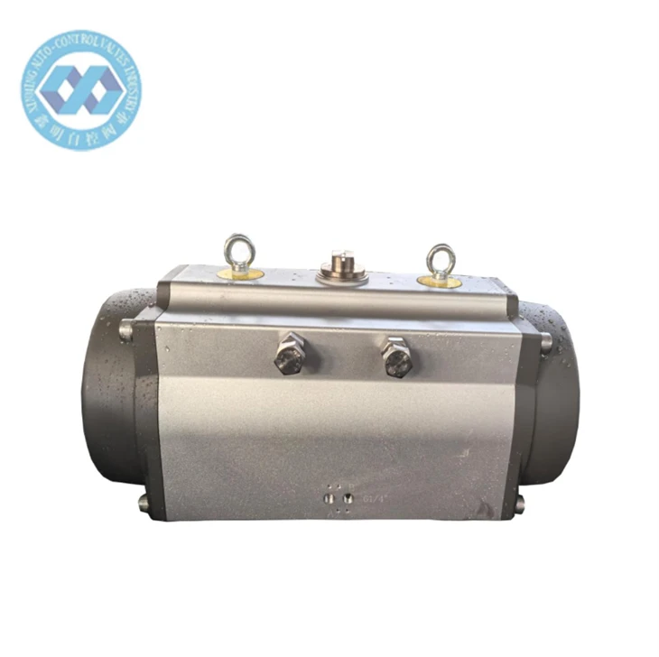 Full Angle Range Adjustment 180 Degree Pneumatic Actuator