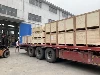 Pneumatisk sommerfuglventilforsendelse sendt til Sør-Korea