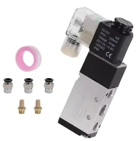 Pneumatisk magnetventil 5 vei 2- posisjonskontroll Air 12V 24V